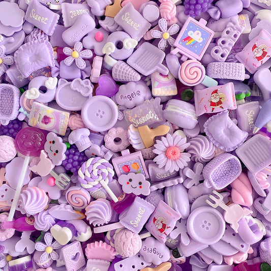 Chunky junk charms (20 pieces) — 10 Colors