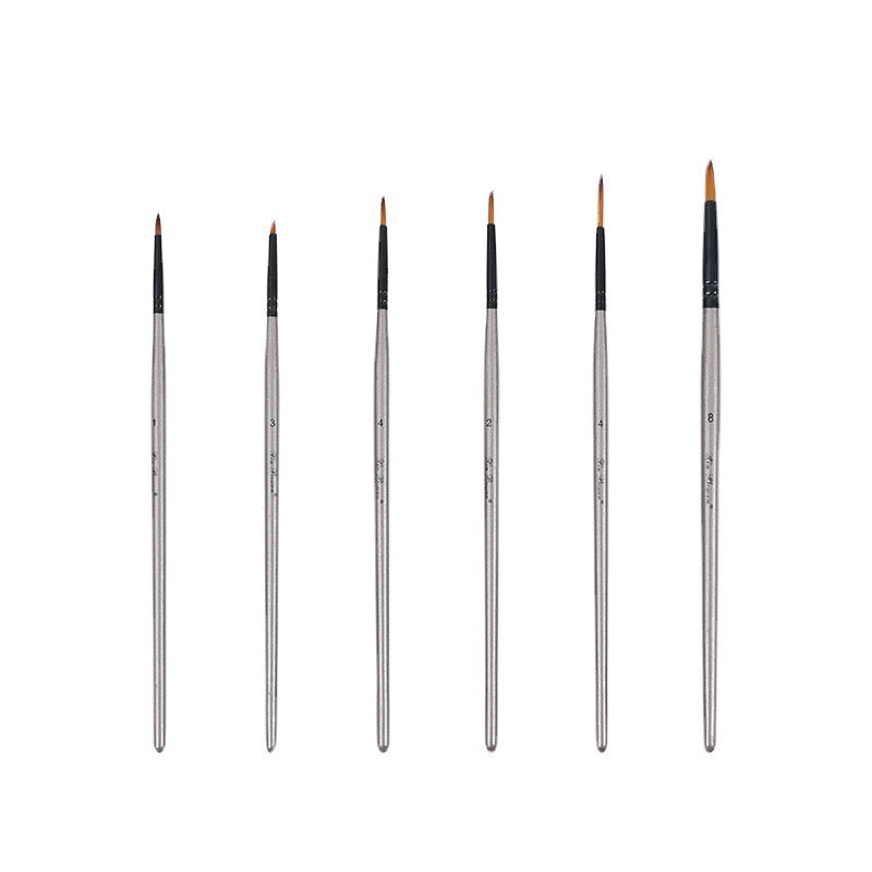 6 Piece Precision Brush Set