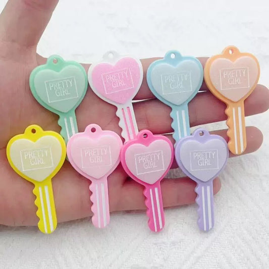 Pretty Girl Key Charm