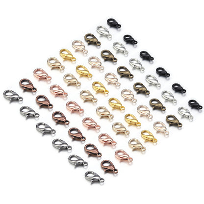Lobster clasps 6*12mm (50pcs)