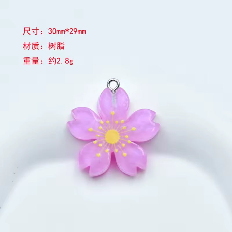 Hawaiian Flower Charm