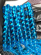 10mm Blue Transparent Beads