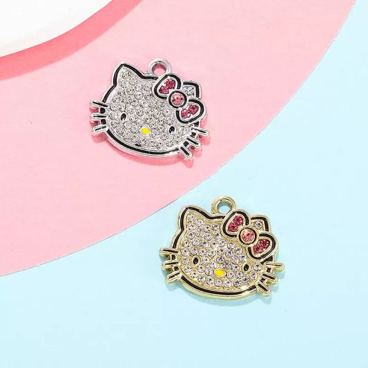 Zircon Hello Kitty Charm