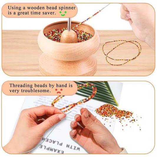 Wooden Bead Spinner