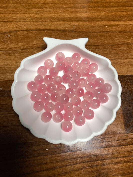 10mm Pink Gradient Beads