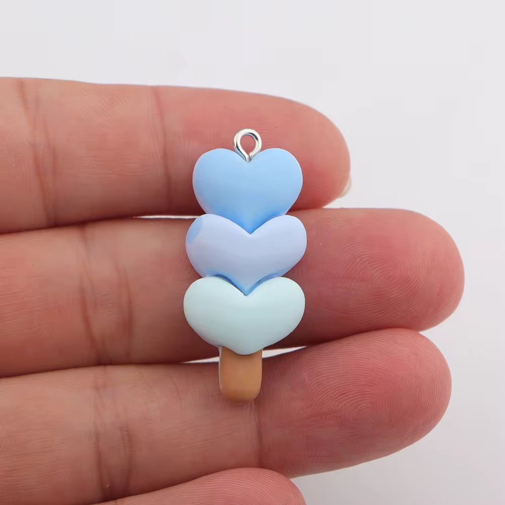 Triple Heart Charm