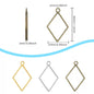 Stainless Steel Pendant Bezel