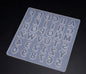 Small alphabet mold