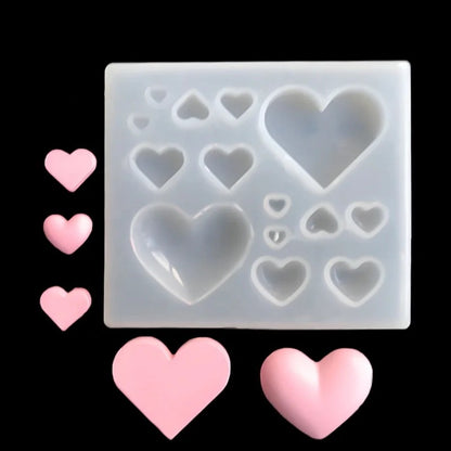 14 in 1 heart mold