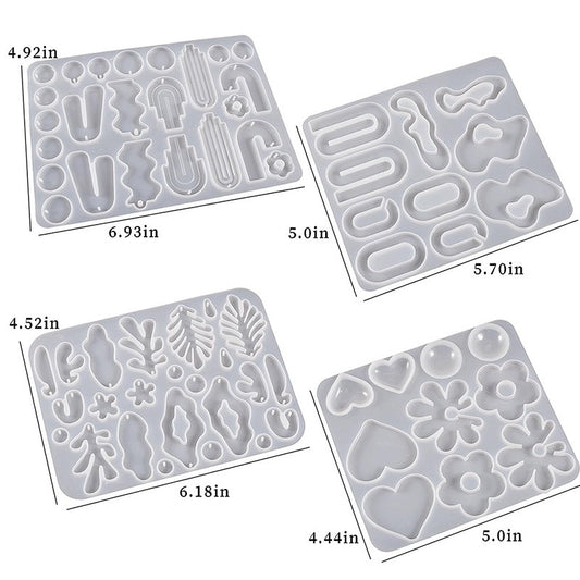 Abstract Earring Molds