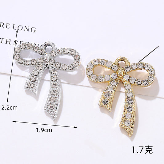 Zircon Ribbon Charm