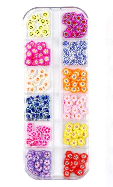 Fimo Slices — Fruits & Flowers